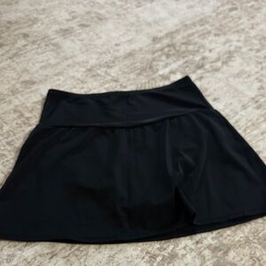 Black Swim Skirt